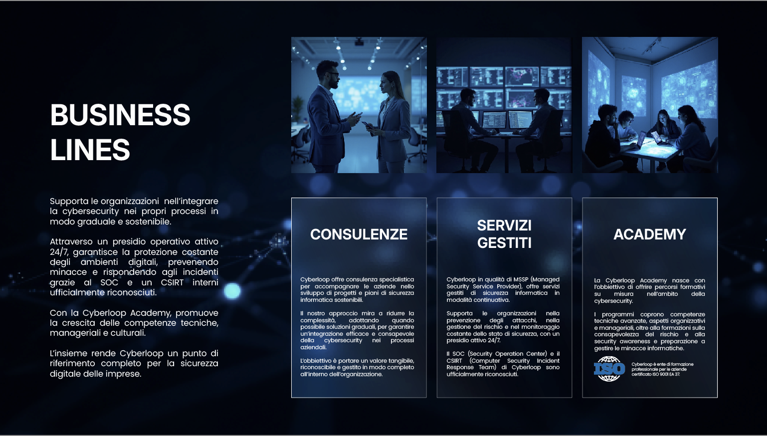 Presentazione aziendale Cyberloop